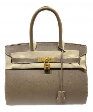 Birkin Sellier 30 バーキン セリエ 30/エトゥープ/ヴォーエプソン/U刻印:2022年製/シルバー金具/