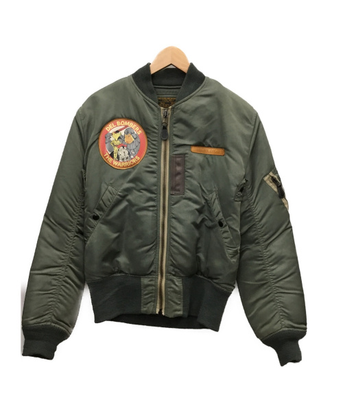 中古 古着通販 Pherrows フェローズ Ma 1ジャケット オリーブ サイズ Medium ブランド 古着通販 トレファク公式 Trefac Fashion