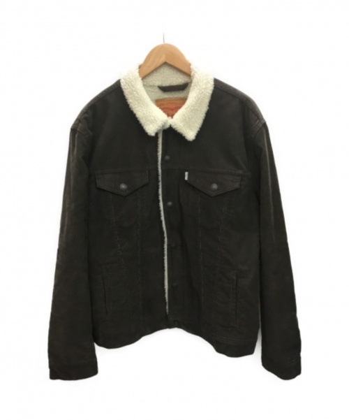 中古 古着通販 Levis リーバイス 内ボアコーデュロイジャケット ブラウン サイズ L 秋冬物 ブランド 古着通販 トレファク公式 Trefac Fashion