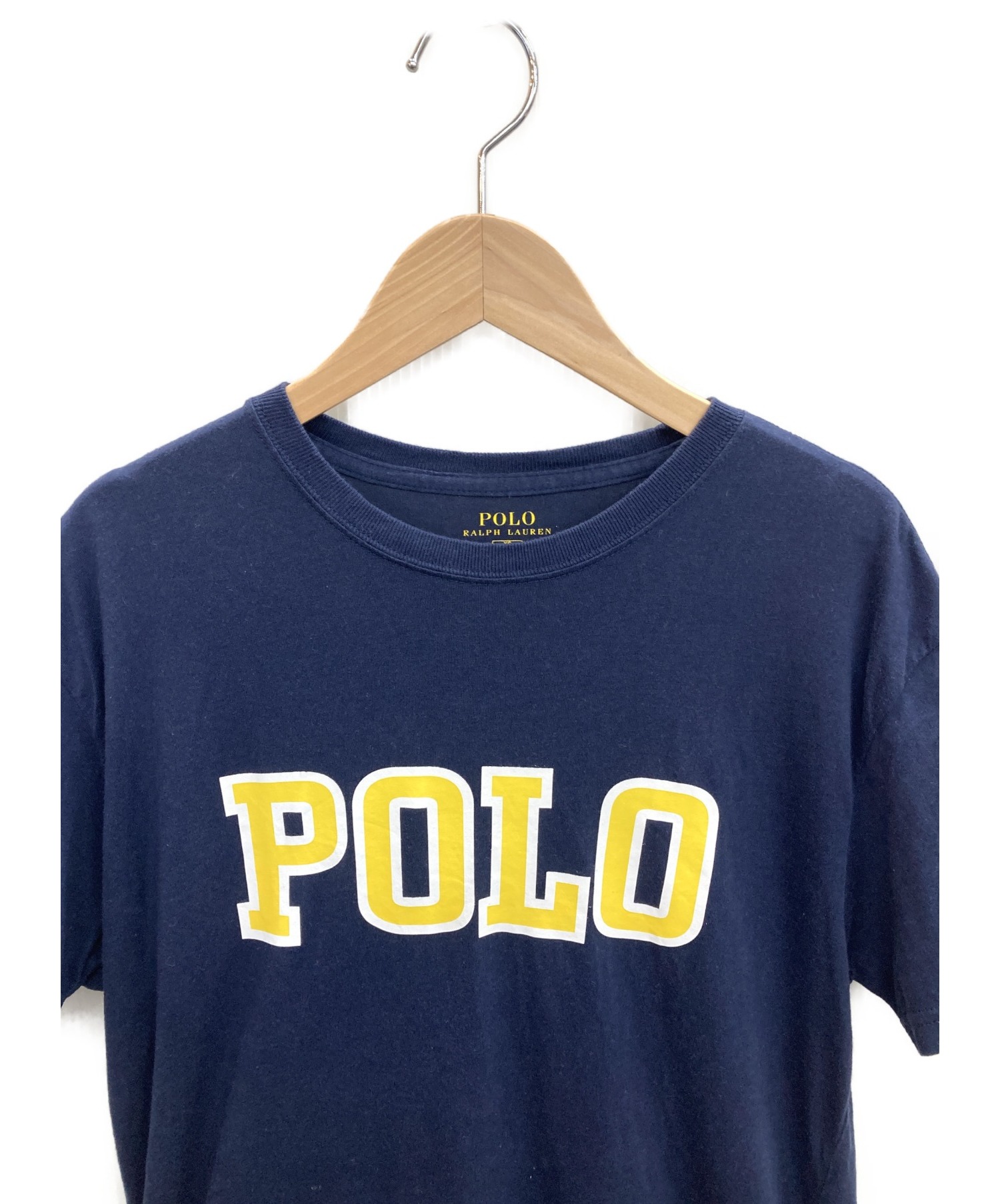 POLO RALPH LAUREN (ポロ・ラルフローレン) Tシャツ ネイビー サイズ:XS