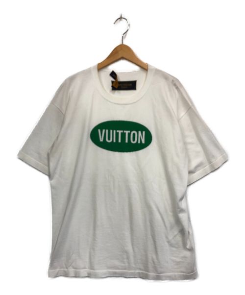 LOUIS VUITTON（ルイ ヴィトン）LOUIS VUITTON (ルイ ヴィトン) 半袖ニット ホワイト サイズ:Lの古着・服飾アイテム