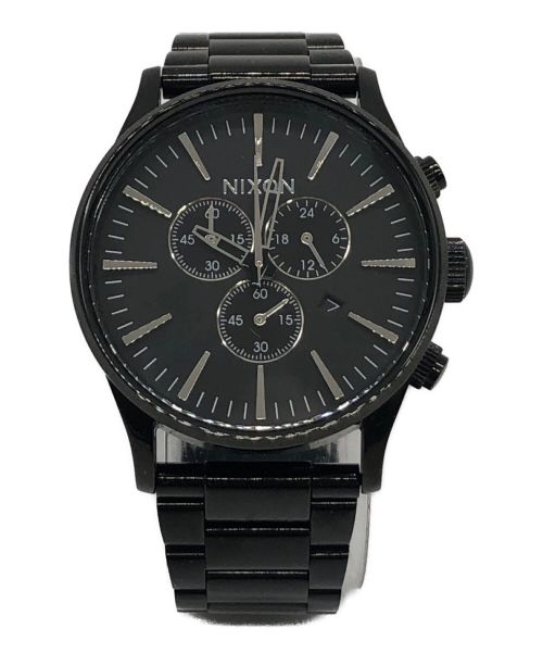 NIXON（ニクソン）NIXON (ニクソン) 腕時計 ブラックの古着・服飾アイテム
