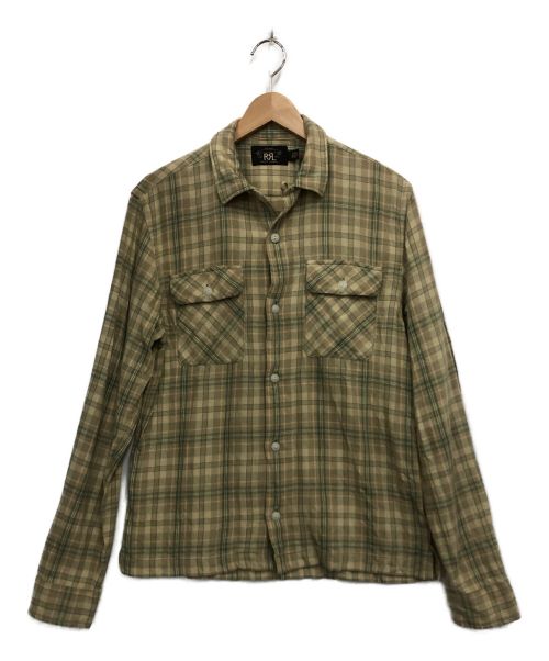 RRL（ダブルアールエル）RRL (ダブルアールエル) チェックシャツ サイズ:Sの古着・服飾アイテム
