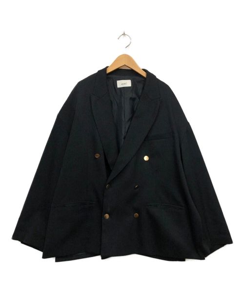 soerte（ソエルテ）soerte (ソエルテ) テーラードジャケット ネイビー サイズ:Mの古着・服飾アイテム