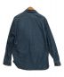 SASSAFRAS (ササフラス) デニムシャツ ブルー サイズ:XS：5800円