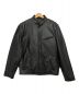 Liugoo Leathers（リューグーレザーズ）の古着「ライダースジャケット」｜ブラック