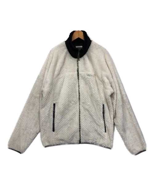 MARMOT（マーモット）MARMOT (マーモット) フリースジャケット ブラック×ホワイト サイズ:XLの古着・服飾アイテム