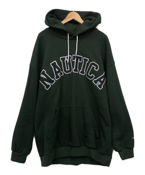 NAUTICA（ノーティカ）NAUTICA (ノーティカ) プルオーバーパーカー グリーン サイズ:XLの古着・服飾アイテム