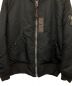 中古・古着 BUZZ RICKSON'S (バズリクソンズ) MA-1ジャケット ブラック サイズ:34：29800円