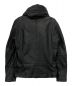KATHARINE HAMNETT (キャサリンハムネット) レザージャケット ブラック サイズ:M：6800円