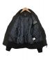 中古・古着 RVCA (ルーカ) フライトジャケット ブラック サイズ:S：5800円