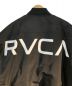 中古・古着 RVCA (ルーカ) MA-1ジャケット ブラック サイズ:L：4800円