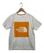 THE NORTH FACEザ ノース フェイス）の古着「Tシャツ」｜ホワイト×オレンジ