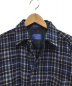 PENDLETON (ペンドルトン) ウールシャツ ブルー サイズ:M：3980円