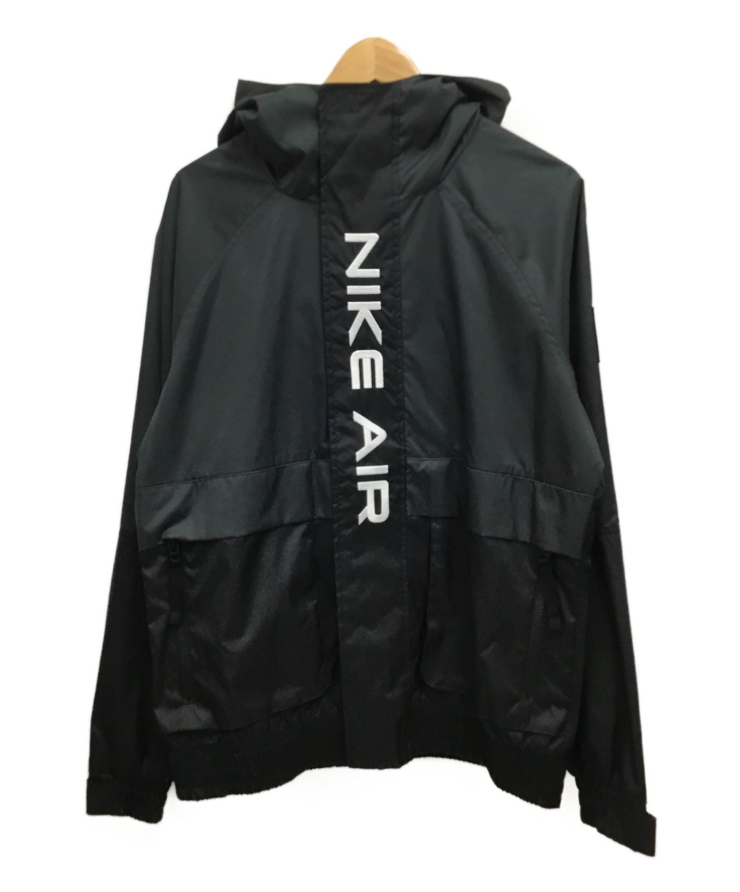 NIKE (ナイキ) ウーブン フーディ ジャケット ブラック サイズ:S