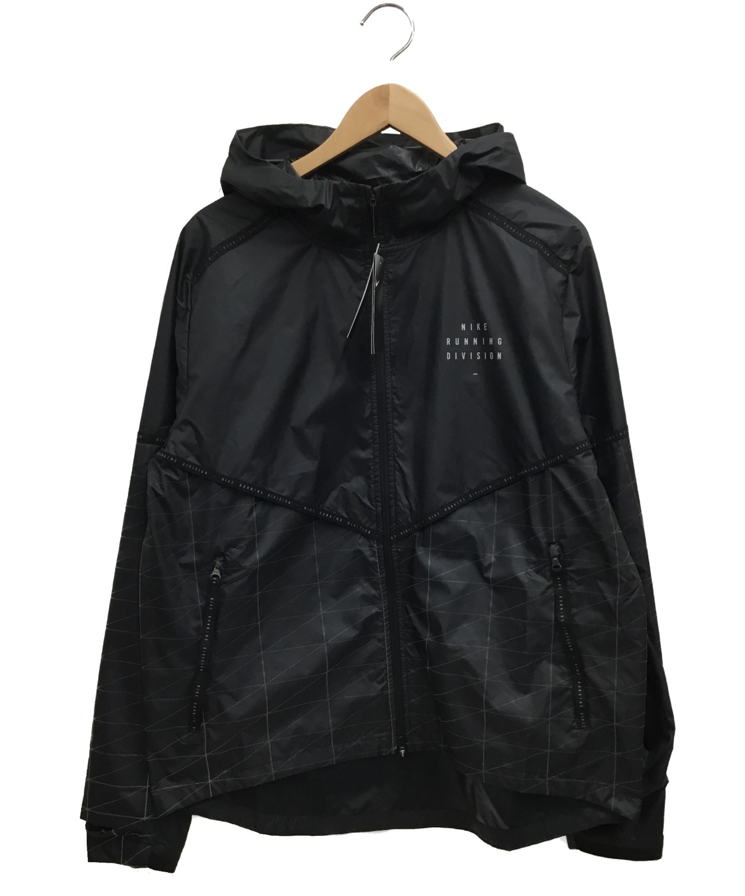 NIKE (ナイキ) ランニングジャケット ブラック サイズ:L