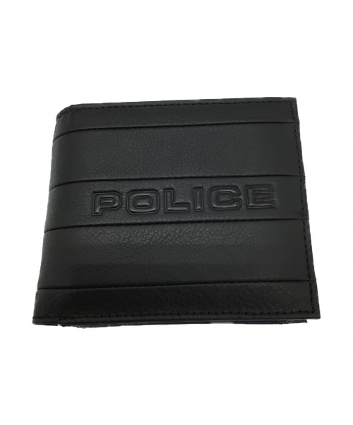 POLICE（ポリス）POLICE (ポリス) 2つ折り財布 ブラック サイズ:－の古着・服飾アイテム