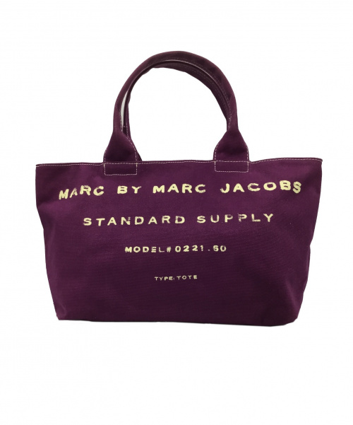 中古 古着通販 Marc By Marc Jacobs マークバイマークジェイコブス キャンバストートバッグ パープル ブランド 古着通販 トレファク公式 Trefac Fashion