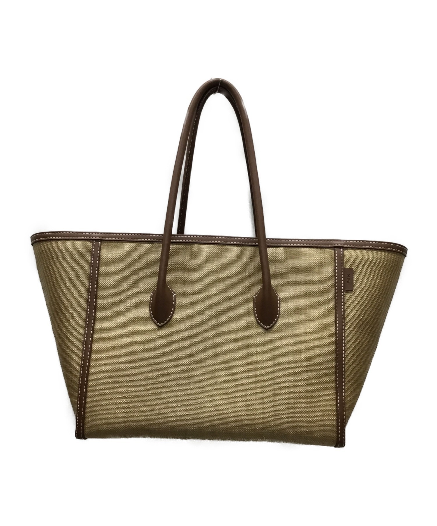 中古 古着通販 Vasic ヴァジック ビッグトートバッグ ベージュ ブランド 古着通販 トレファク公式 Trefac Fashion