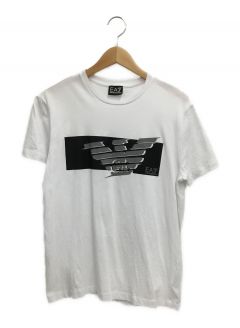 中古・古着通販】MONCLER (モンクレール) Tシャツ ホワイト サイズ:M 
