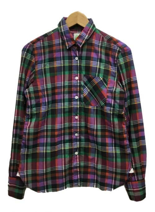 finamore（フィナモレ）finamore (フィナモレ) チェックシャツ マルチカラー サイズ:40の古着・服飾アイテム