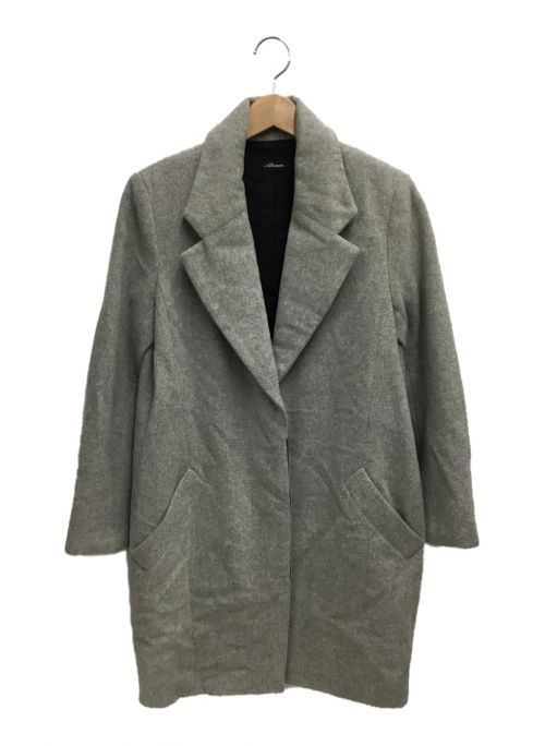 allumer（アリュメール）allumer (アリュメール) コート グレー サイズ:1の古着・服飾アイテム