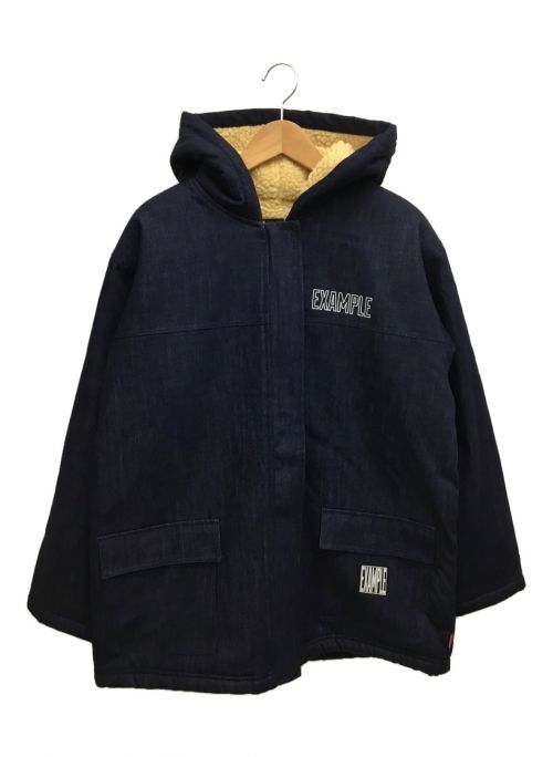 EXAMPLE（エグザンプル）EXAMPLE (エグザンプル) デニムジャケット ネイビー サイズ:XLの古着・服飾アイテム
