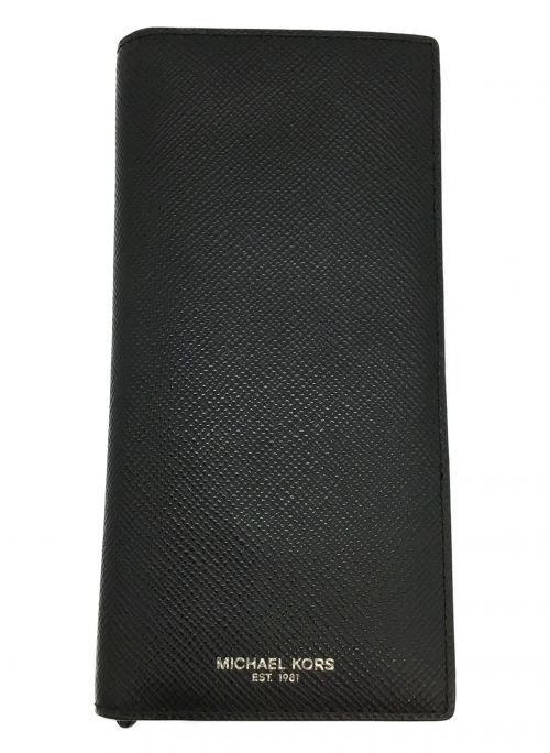 MICHAEL KORS（マイケルコース）MICHAEL KORS (マイケルコース) 長財布 ブラックの古着・服飾アイテム