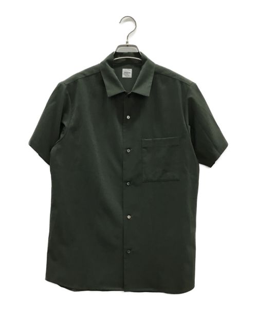 EDIFICE（エディフィス）EDIFICE (エディフィス) オープンカラーシャツ オリーブ サイズ:Sの古着・服飾アイテム