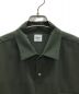 EDIFICE (エディフィス) オープンカラーシャツ オリーブ サイズ:S：2480円