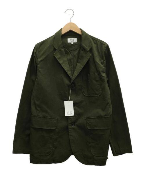 SONTAKU（ソンタク）SONTAKU (ソンタク) テーラードジャケット オリーブ サイズ:Mの古着・服飾アイテム