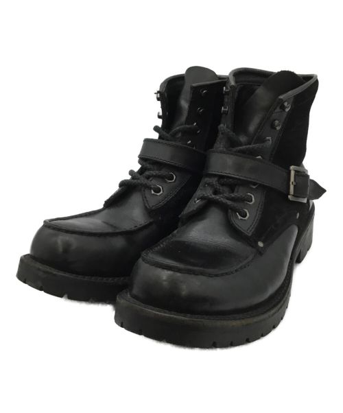 JACKROSE（ジャックローズ）JACKROSE (ジャックローズ) ブーツ ブラック サイズ:42の古着・服飾アイテム