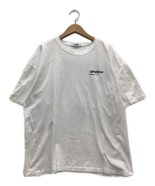 ADER（アデル）ADER (アデル) Tシャツ ホワイト サイズ:Freeの古着・服飾アイテム