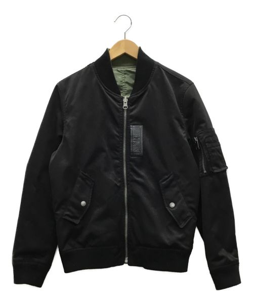JACKROSE（ジャックローズ）JACKROSE (ジャックローズ) MA-1ジャケット ブラック サイズ:4の古着・服飾アイテム
