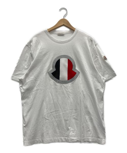 MONCLER（モンクレール）MONCLER (モンクレール) Tシャツ ホワイト サイズ:XLの古着・服飾アイテム
