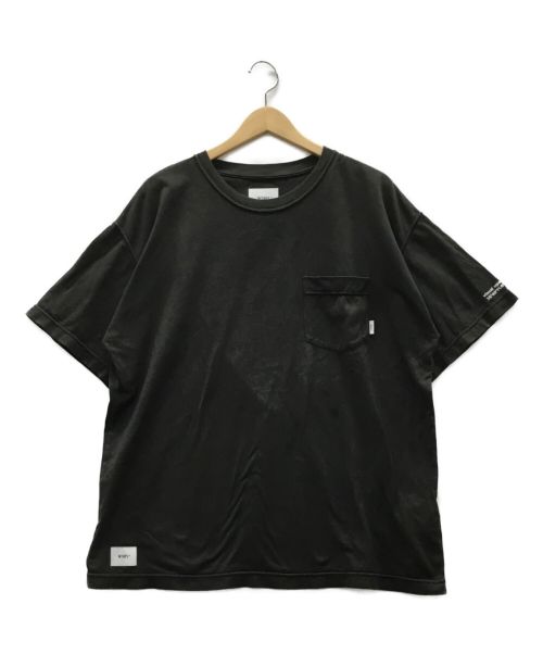 WTAPS（ダブルタップス）WTAPS (ダブルタップス) ポケットTシャツ ブラック サイズ:X01の古着・服飾アイテム