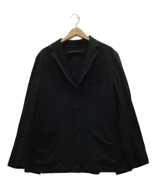 SOVEREIGN（ソブリン）SOVEREIGN (ソブリン) ジャージーシアサッカー3Bジャケット ブラック サイズ:52の古着・服飾アイテム
