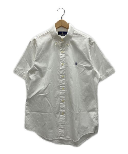 POLO RALPH LAUREN（ポロ・ラルフローレン）POLO RALPH LAUREN (ポロ・ラルフローレン) 半袖BDシャツ ホワイト サイズ:Mの古着・服飾アイテム