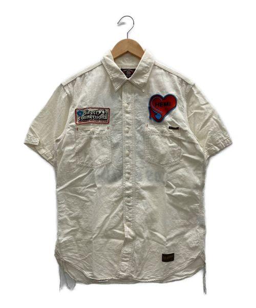 TOYS MCCOY（トイズマッコイ）TOYS MCCOY (トイズマッコイ) 半袖シャツ ホワイト サイズ:15の古着・服飾アイテム