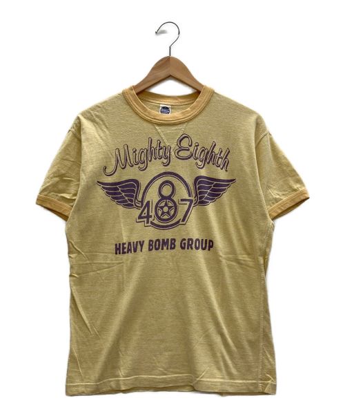 TOYS MCCOY（トイズマッコイ）TOYS MCCOY (トイズマッコイ) Tシャツ イエロー サイズ:Mの古着・服飾アイテム
