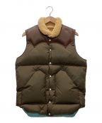 Rocky Mountain FeatherBedロッキーマウンテンフェザーベッド）の古着「CHRISTY VEST」｜ブラウン