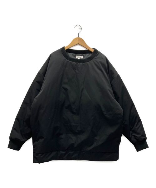 nilway（ニルウェイ）nilway (ニルウェイ) ダウントレーナー ブラック サイズ:Lの古着・服飾アイテム