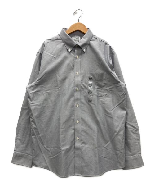 L.L.Bean（エルエルビーン）L.L.Bean (エルエルビーン) オックスフォードBDシャツ GNMTL GRAY サイズ:161/2-34 未使用品の古着・服飾アイテム