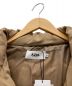 AZUL by moussy (アズールバイマウジー) 中綿ジャケット キャメル サイズ:M 未使用品：3980円