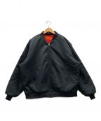 UNIVERSAL OVERALLユニバーサルオーバーオール）の古着「MA-1ジャケット」｜グレー