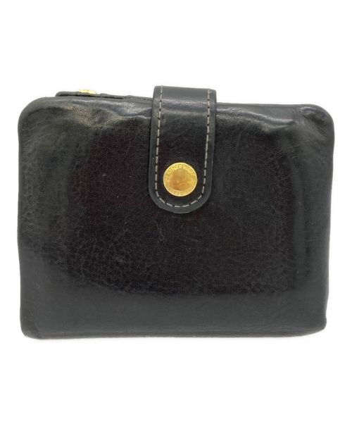 CINQ DESIGN（サンクデザイン）CINQ DESIGN (サンクデザイン) 2つ折り財布 ブラックの古着・服飾アイテム