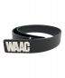 WAAC（ワック）の古着「ベルト」｜ブラック