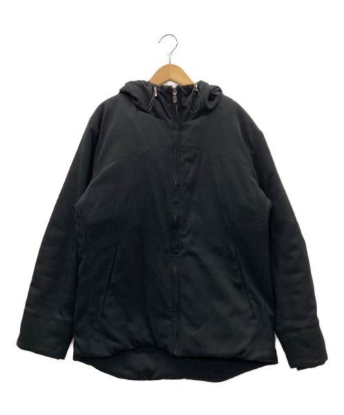 HAMNETT（ハムネット）HAMNETT (ハムネット) フーデッドジャケット ブラック サイズ:Lの古着・服飾アイテム