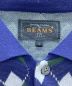 BEAMS (ビームス) ニットポロシャツ ネイビー サイズ:L：3980円