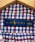 RALPH LAUREN (ラルフローレン) チェックシャツ パープル サイズ:S：3980円